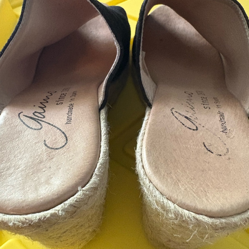 Gaimo Anthro Suede Espadrilles Wedges, size EU 39 US‎ 8 - Picture 12 of 14